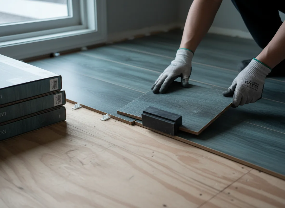 Luxury Vinyl Plank Installation company in Sawyer, KS